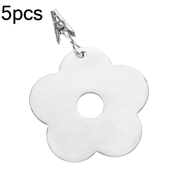 5pcs Stainless Steel Tablecloth Clip Windproof Tablecloth Weights Hanger — Turtle