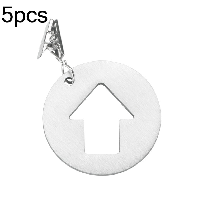 5pcs Stainless Steel Tablecloth Clip Windproof Tablecloth Weights Hanger — Whale
