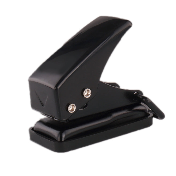 kw-trio 92A0 10 Pages Single Hole Mini Loose Leaf Puncher — Transparent
