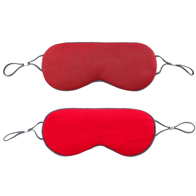 2pcs Double-sided Sleep Eye Mask Elastic Bandage Travel Eyeshade — Tibetan Blue + Youth Green