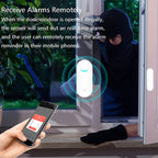 Tuya WiFi Door Magnetic Sensor Remote Intelligent Linkage Doors Windows Switch Anti-alarm APP Reminder Alarm — view 7