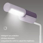 USB Charging Desktop Light Magnetic Base Removable Simple Eye Protection Portable Lamp — Red