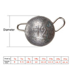 10pcs Fast Hanging Lead Pendant Lure Insertion Lead Inverted Lead, Specification: 3g