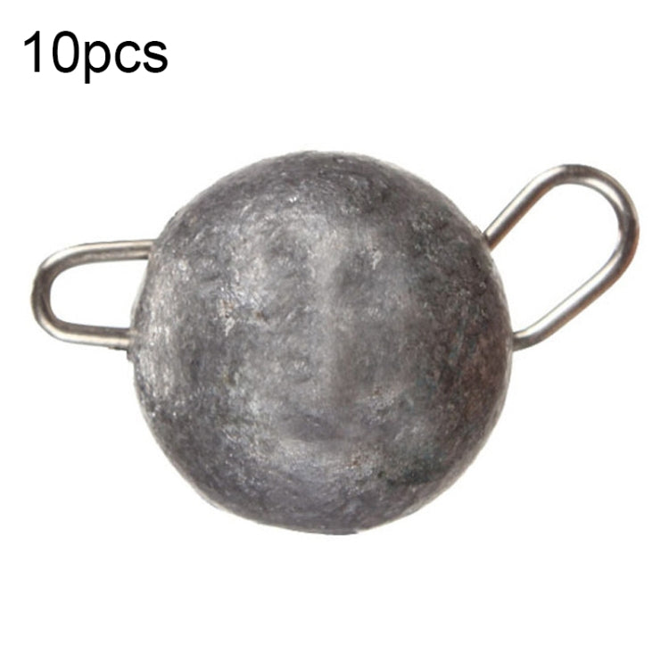 10pcs Fast Hanging Lead Pendant Lure Insertion Lead Inverted Lead, Specification: 3g — 12g