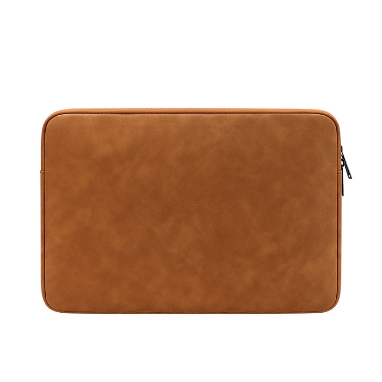 ND12 Lambskin Laptop Lightweight Waterproof Wear-resistant Sleeve Bag — Gray