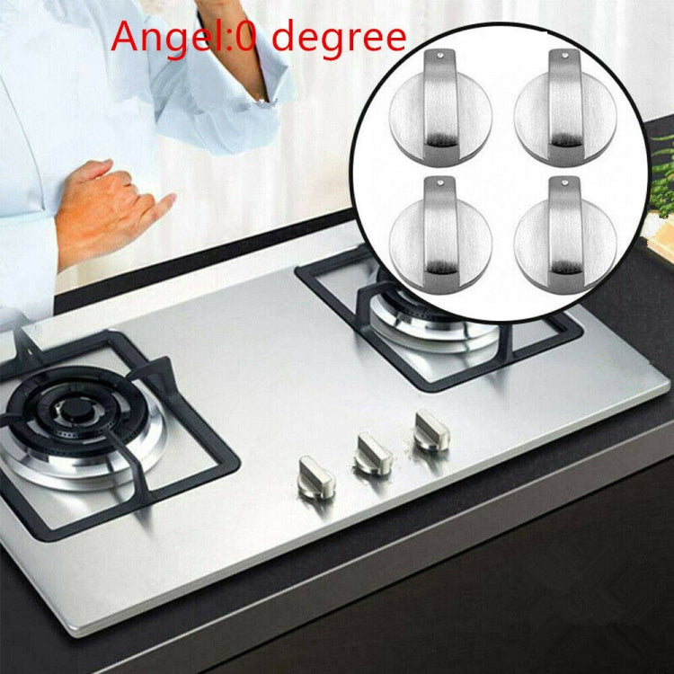 2pcs 6mm Cooker Hob Knobs Gas Stove Knobs Control Switch