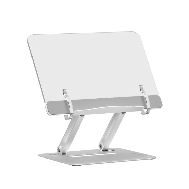 Aluminum Alloy + Acrylic Reading Rack Desktop Liftable Tablet PC Holder, Sepc: