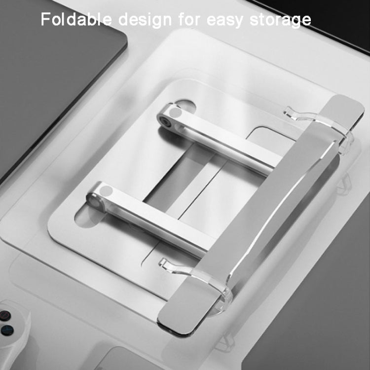 Aluminum Alloy + Acrylic Reading Rack Desktop Liftable Tablet PC Holder, Sepc: — view 6