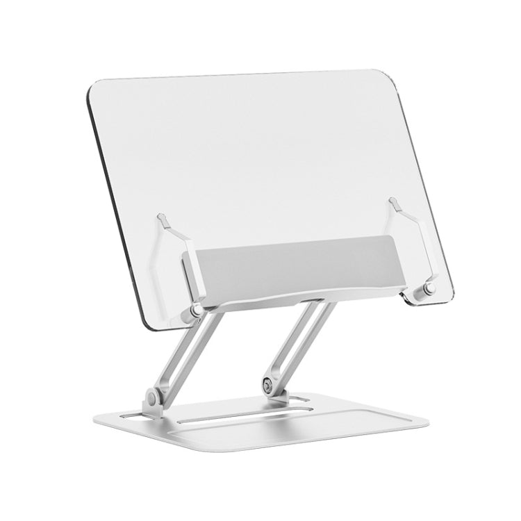 Aluminum Alloy + Acrylic Reading Rack Desktop Liftable Tablet PC Holder, Sepc: — B Type