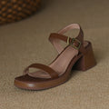 Summer Platform Mid Heel Open Toe Sandals