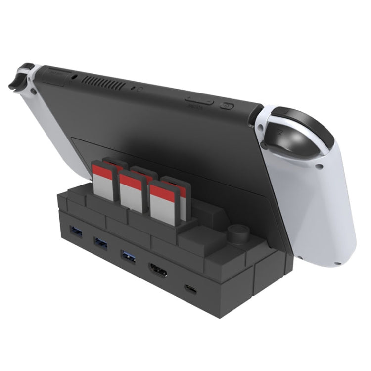For Nintendo Switch / Switch OLED / NGC SW450 Handle Converter Multi-Function Charging Base Screener