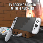 For Nintendo Switch / Switch OLED / NGC SW450 Handle Converter Multi-Function Charging Base Screener