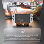 For Nintendo Switch / Switch OLED / NGC SW450 Handle Converter Multi-Function Charging Base Screener