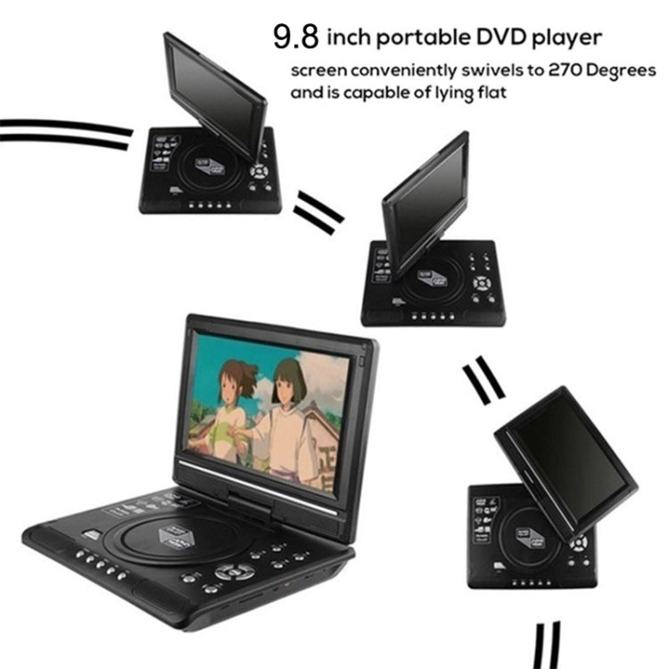 Portable EVD Multimedia Player Play-watching Machine