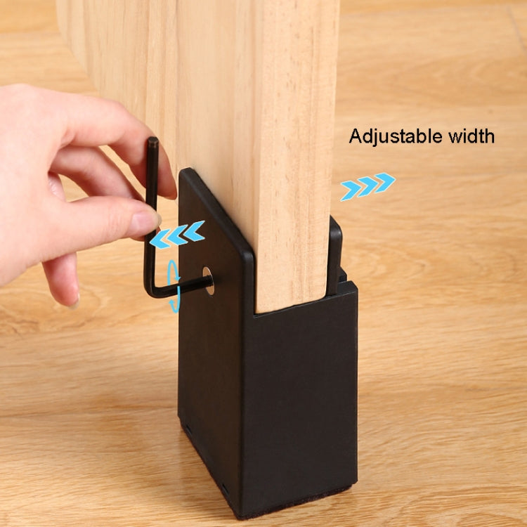4pcs/set Adjustable Furniture Heightening Feet Pad — view 11