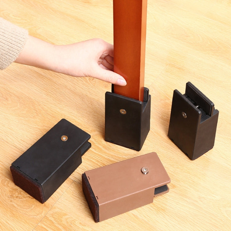 4pcs/set Adjustable Furniture Heightening Feet Pad — view 14