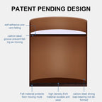 2pcs/set Furniture Carbon Steel Wraparound Heightening Foot Pad, Style: — view 14