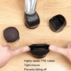 5pcs/set Wheel Chair Foot Cover Computer Chair Roller Fixer — view 5