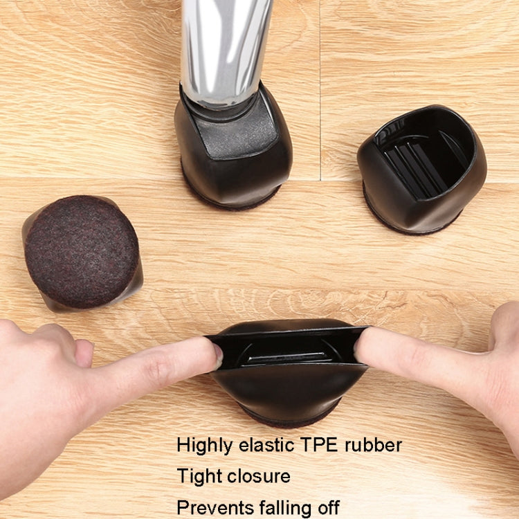 5pcs/set Wheel Chair Foot Cover Computer Chair Roller Fixer — view 5