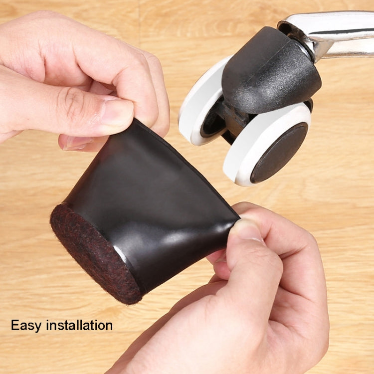 5pcs/set Wheel Chair Foot Cover Computer Chair Roller Fixer — view 7