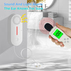 Tuya WIFI Sound and Light Water Immersion Alarm Leak Sensor Overflow Alarm Detector — view 4