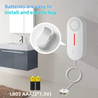 Tuya WIFI Sound and Light Water Immersion Alarm Leak Sensor Overflow Alarm Detector — view 8