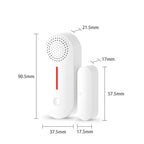 Tuya WiFi Sound And Light Door Magnetic Doors Windows Alarm Scene Linkage APP Reminder — Sound And Light Door Magnetic Sensor