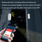 Tuya WiFi Sound And Light Door Magnetic Doors Windows Alarm Scene Linkage APP Reminder — view 4