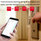 Tuya WiFi Sound And Light Door Magnetic Doors Windows Alarm Scene Linkage APP Reminder — view 5