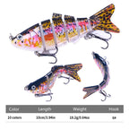 HENGJIA JM061 Multi-segment Fish Bionic Lure Submerged Lures