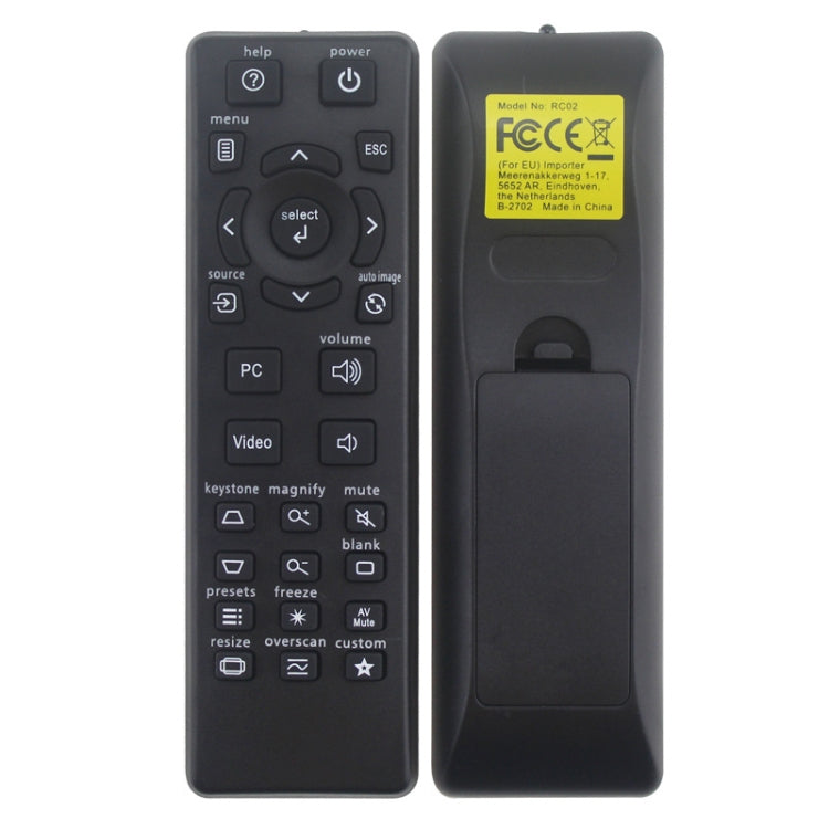 IN112 IN114 IN124 IN3136 Projector 2pcs Remote Control, For InFocus