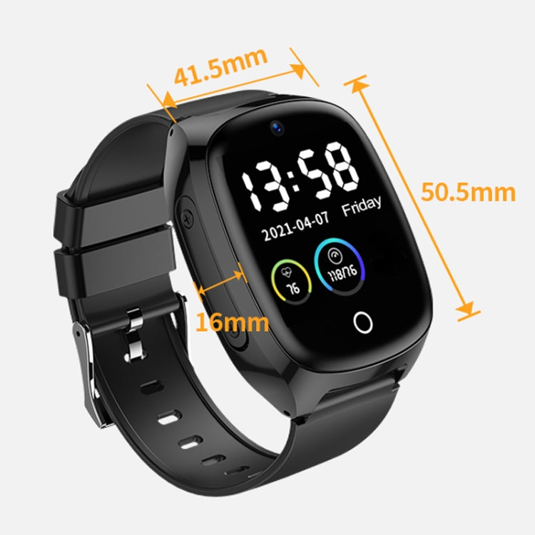 D300 1.54 inch IPS Screen Smart Watch, Support Tracking and Positioning & 4G Video Call