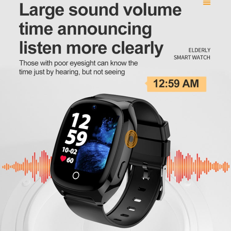 D300 1.54 inch IPS Screen Smart Watch, Support Tracking and Positioning & 4G Video Call