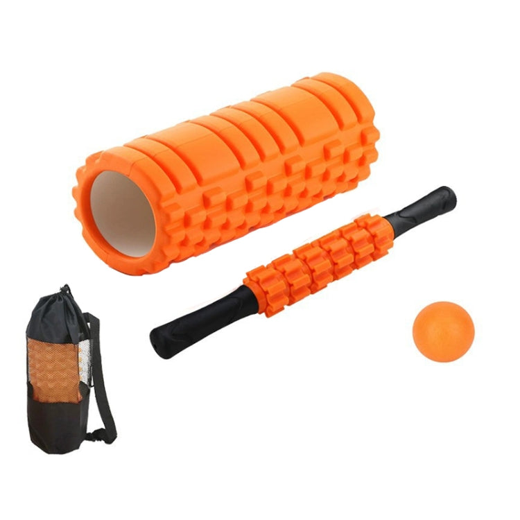 EVA Hollow Foam Roller Muscle Relaxation Roller Yoga Column Set Fitness Equipment