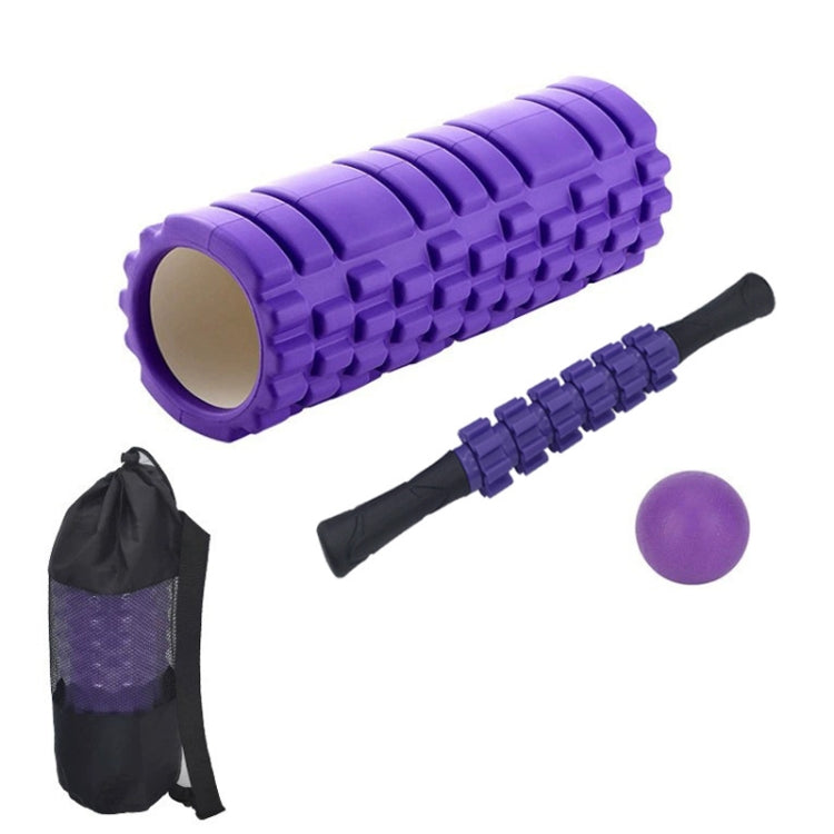 EVA Hollow Foam Roller Muscle Relaxation Roller Yoga Column Set Fitness Equipment