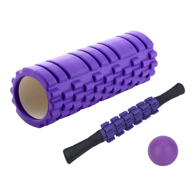 EVA Hollow Foam Roller Muscle Relaxation Roller Yoga Column Set Fitness Equipment