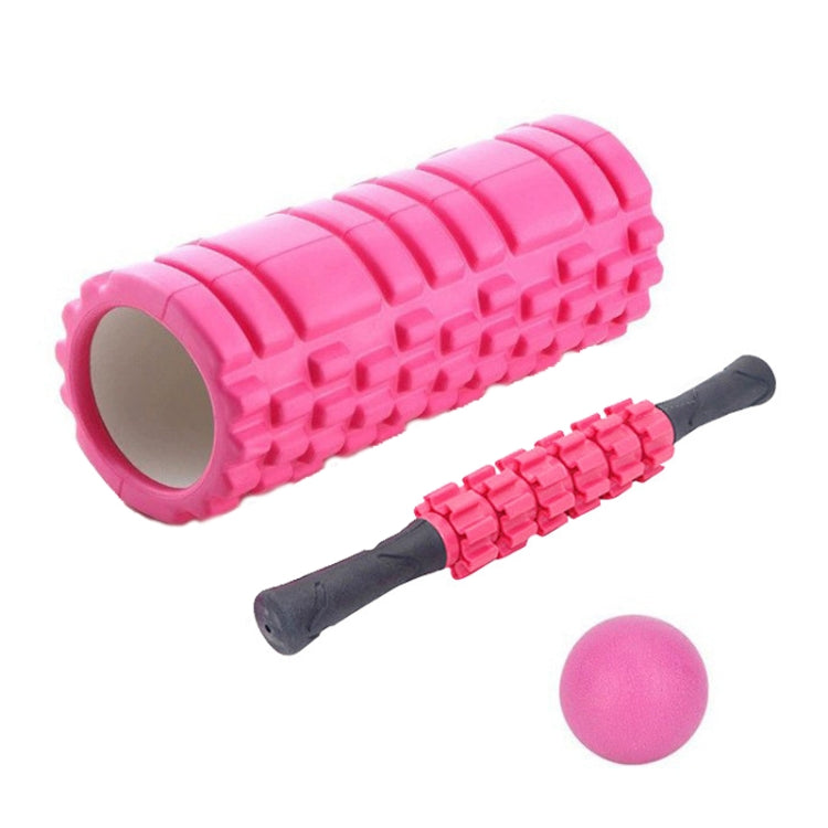EVA Hollow Foam Roller Muscle Relaxation Roller Yoga Column Set Fitness Equipment
