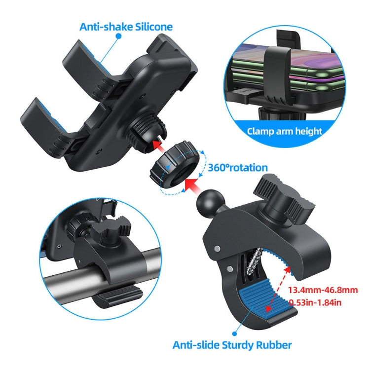 Outdoor Cycling Simple Installation Mobile Phone Holder