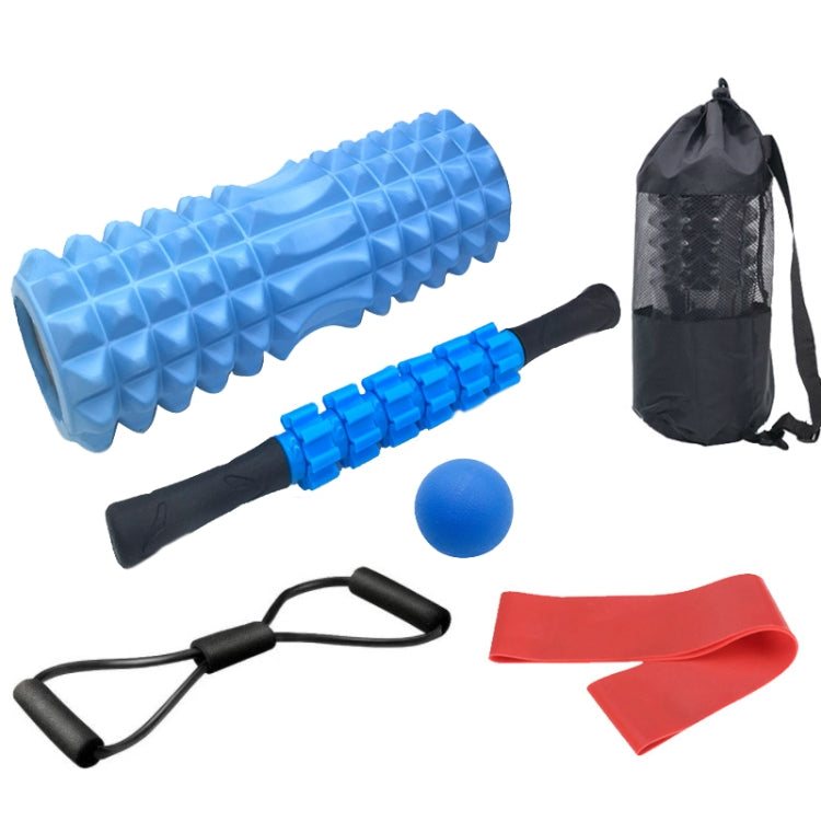 Crescent Hollow Foam Roller Yoga Column Set Fitness Muscle Relaxation Massager Set