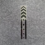 10pcs Motorcycle Car Fender Reflective Sticker Modified Decorative Waterproof Sticker