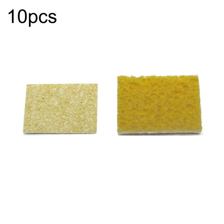 Soldering Iron Tin Remover Cleaning Cotton Wood Pulp Sponge, Spec: Thin Square 6x6cm