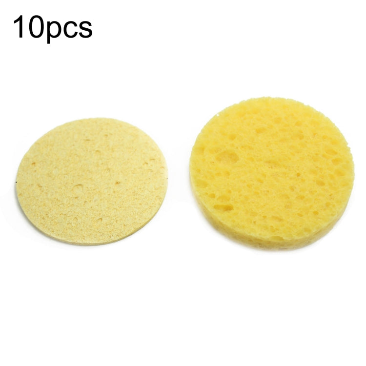 Soldering Iron Tin Remover Cleaning Cotton Wood Pulp Sponge, Spec: Thin Square 6x6cm