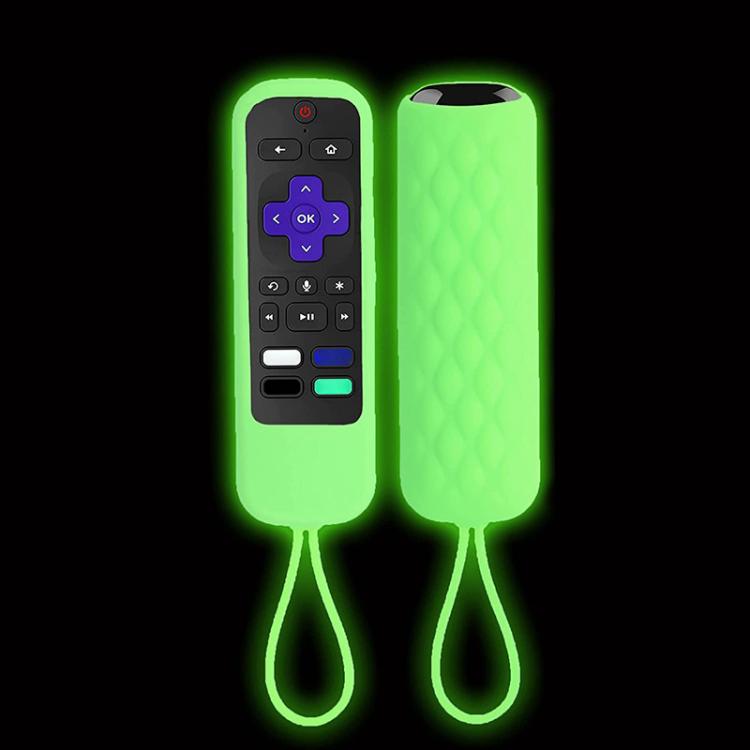 For TCL Roku 3600R/3900/Voice RCAL7R 2pcs Remote Control Silicone Case — Blue