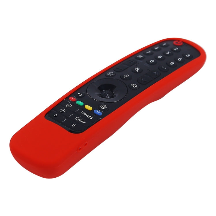 For LG MR21GA/MR21GC 2pcs Remote Control Silicone Case — Black
