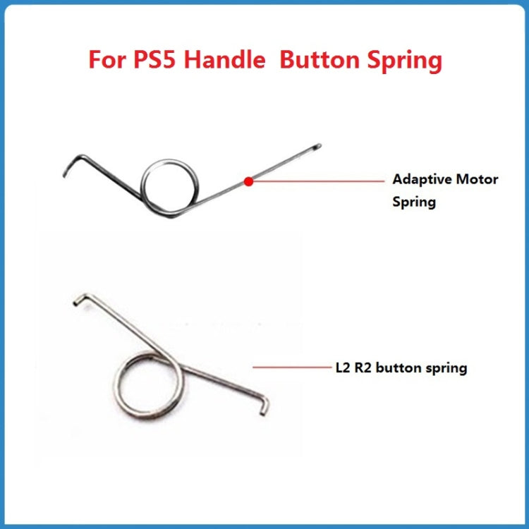 For PS5 Controller 50pcs Replacement Buttons Metal Springs, Spec: