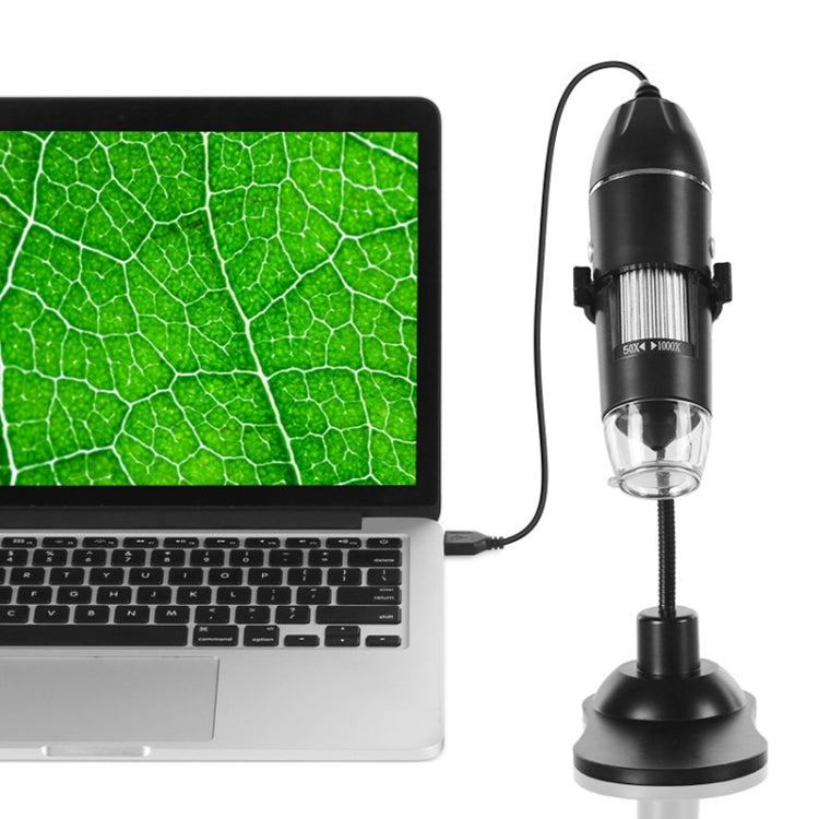 USB Hose Stand Digital Microscope LED Light Handheld Portable Microscope, A8 50X-1000X