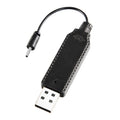 3.7V 2.0 Straight Header Lithium Battery Charging Cable With Reverse Polarity Protection