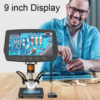 HD Circuit PCD Board Inspection And Maintenance Digital Microscope, 1000X 9-Inch