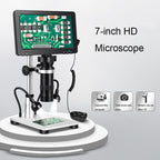 HD Display Multifunctional Maintenance Inspection Digital Microscope, 1200X 7-Inch