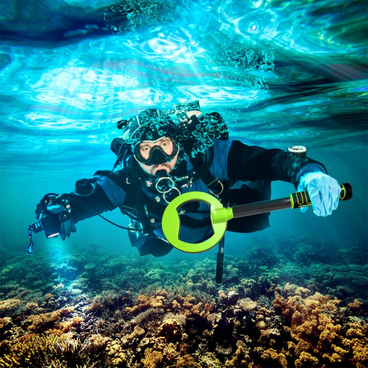 Goint Waterproof Handheld Metal Detector Underwater Treasure Hunter Detector — IP750 Yellow